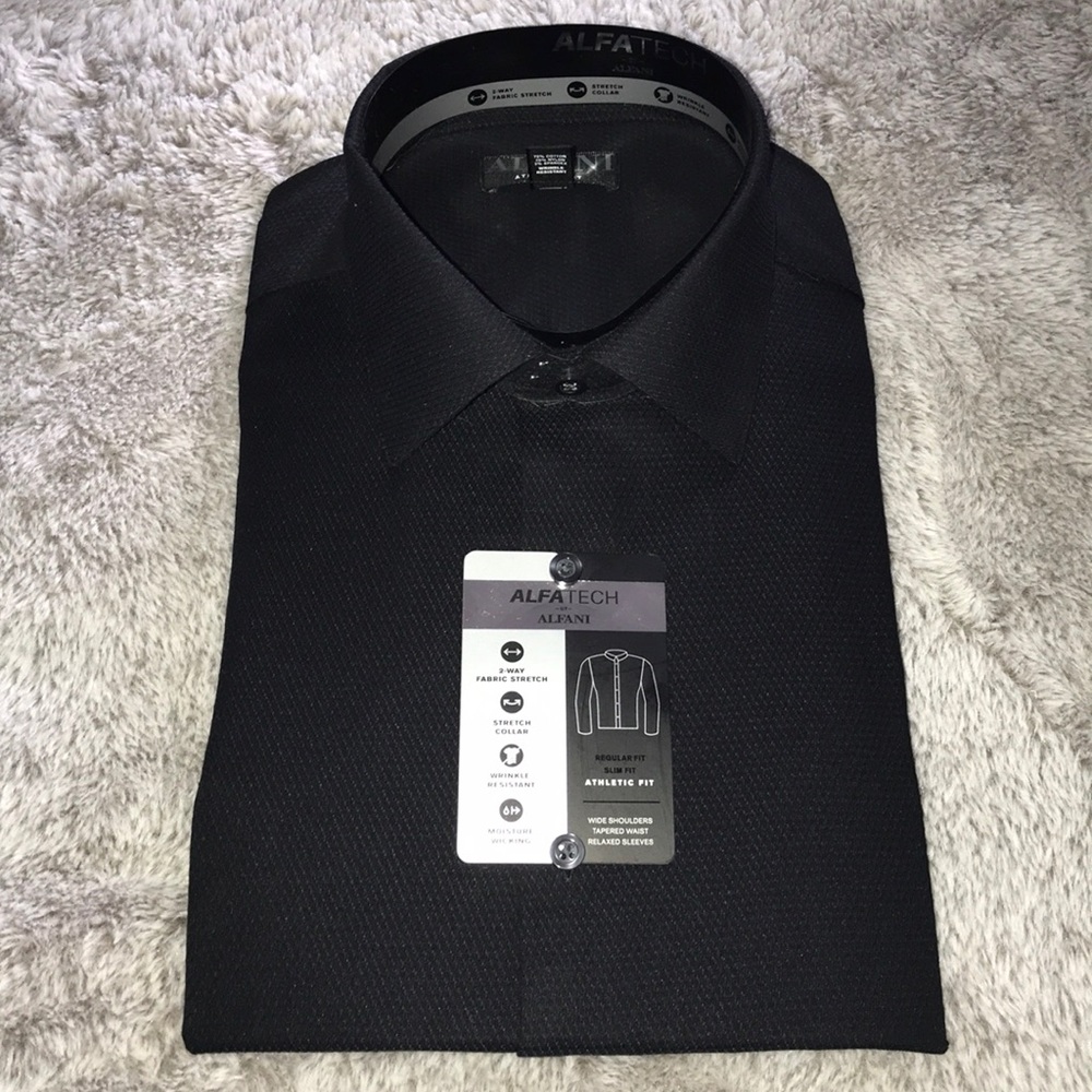 NWT Men’s button up dress shirt